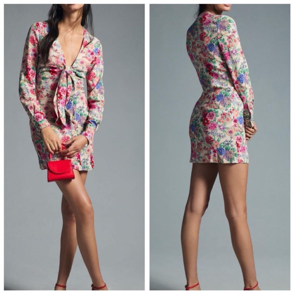 Nwt Favorite Daughter Anthropologie The Barely Holding It Together Dress $258